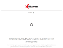 Tablet Screenshot of oulunekolampo.fi
